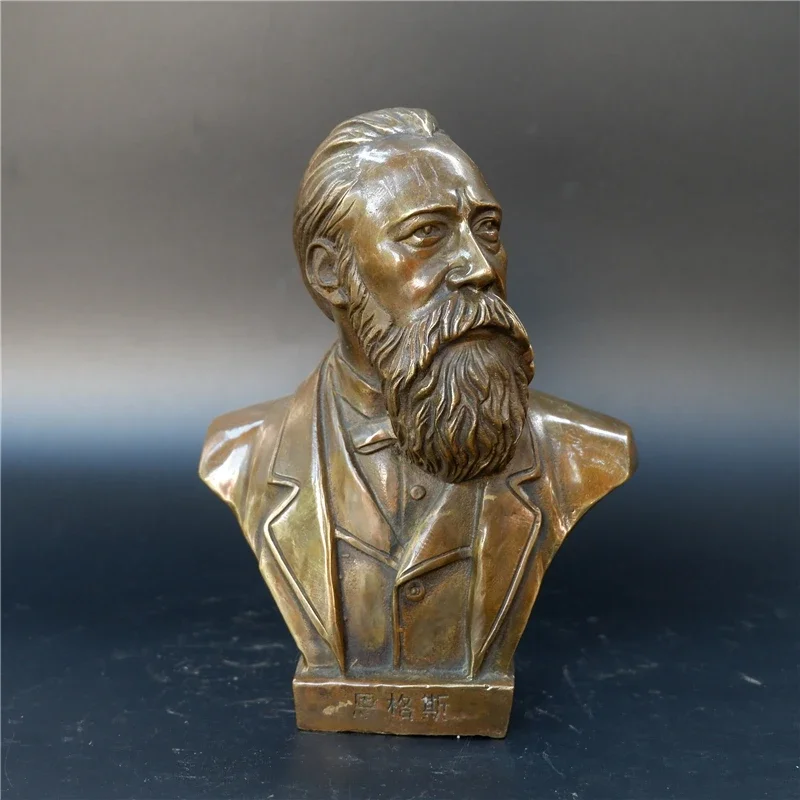 Pure copper Lenin Engels Marx Stalin bronze statue Marxist thinker bronze statue home decoration