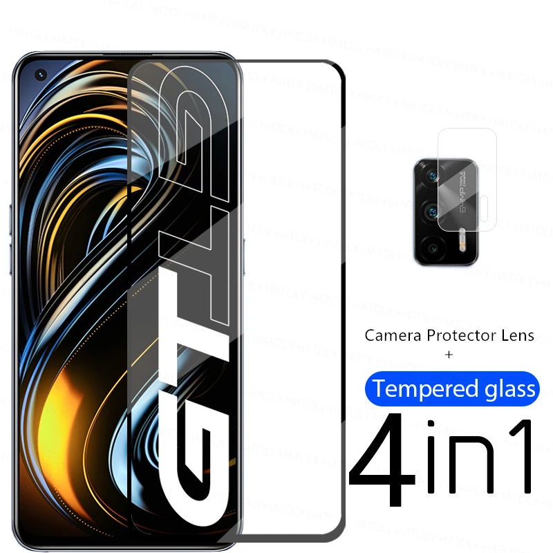 Screen Protector For Realme GT 5G Glass Realme GT Master 5G Tempered Glass Protective Film Realme C25S C21 C20 C15 C12 Narzo 30