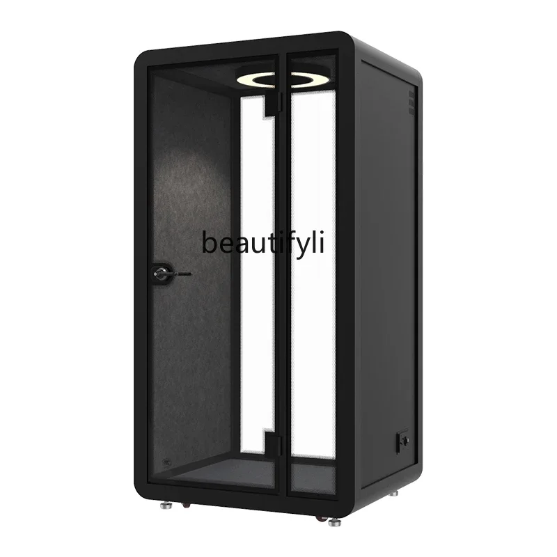 

Small household soundproof room removable disassembly office network conference room phone booth silent cabin