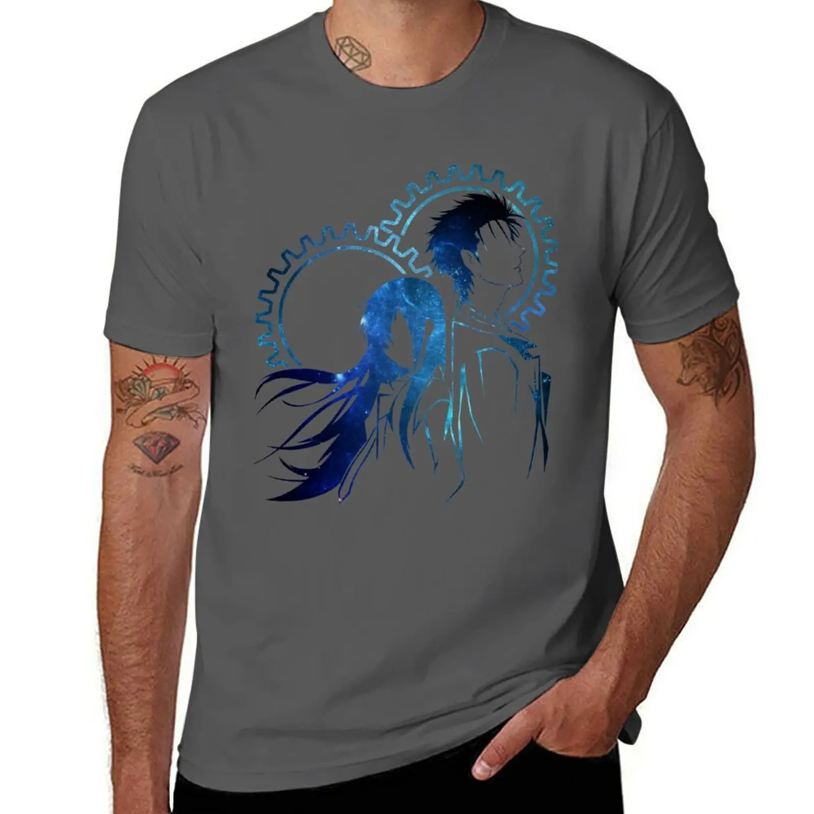 

Okabe Kurisu and T-Shirt Fashion Pattern Printed Tee Shirt
