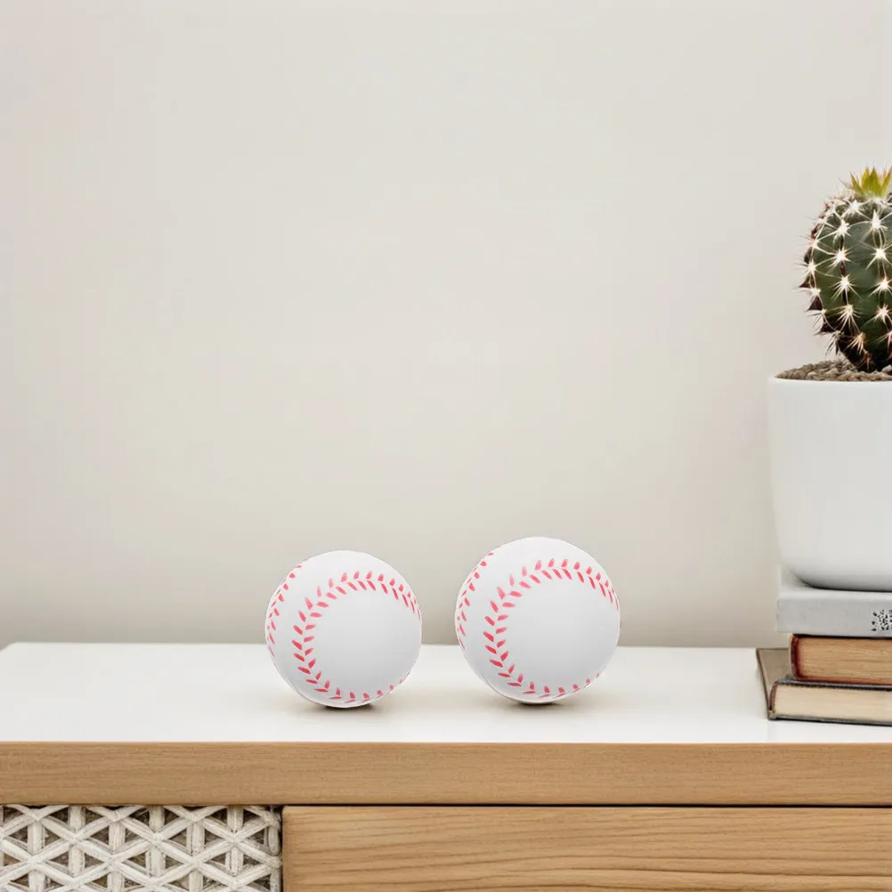 

5 шт. детских тренировочных бейсбольных мячей из полиуретановой пены, мягкие, легкие, для тренировок в помещении и на улице, для развития навыков игры в софтбол для молодежи