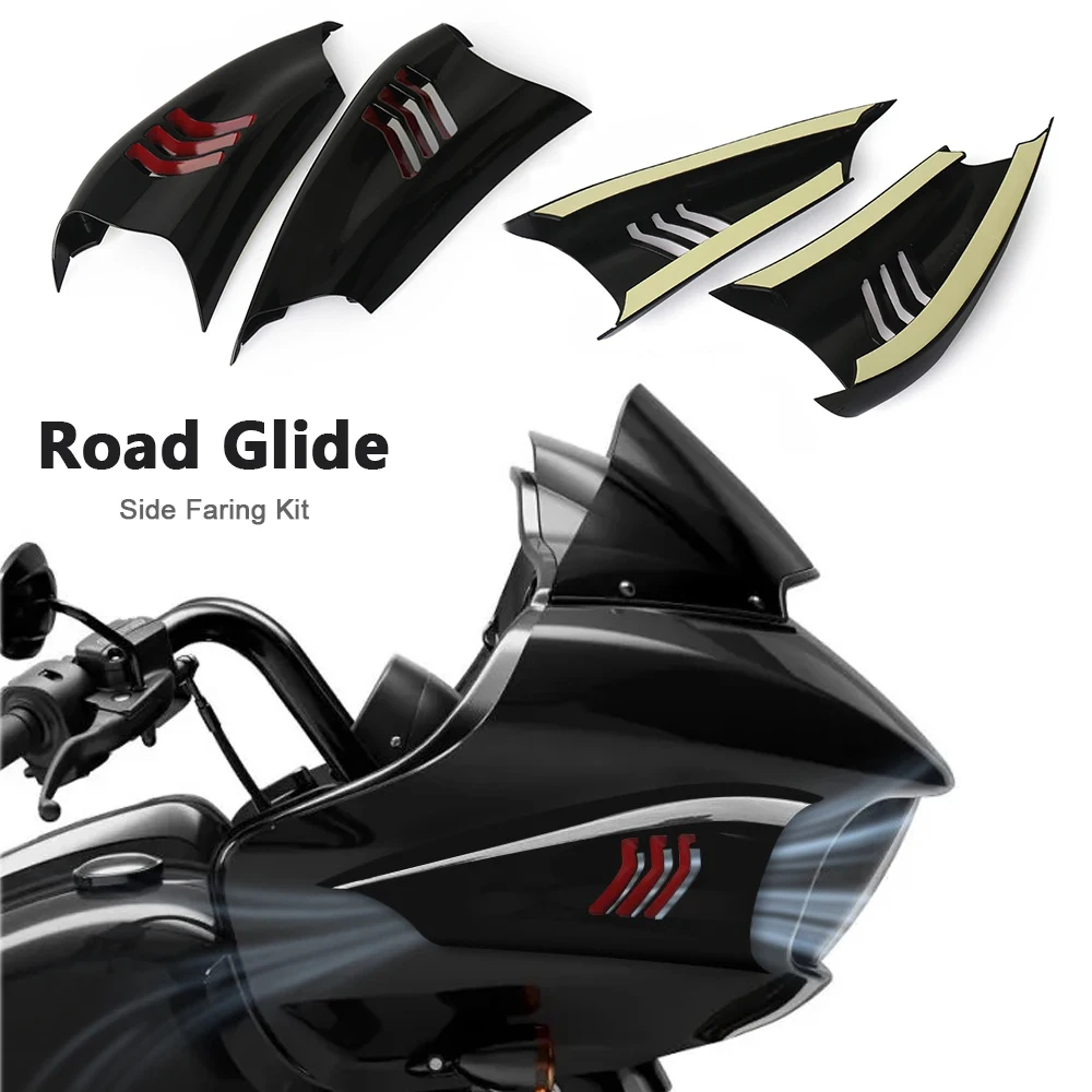 

For CVO Road Glide Special Custom Limited Ultra FLTRUSE Motorcycle Air Deflector Fairings Side Decorative Cover Body Protector