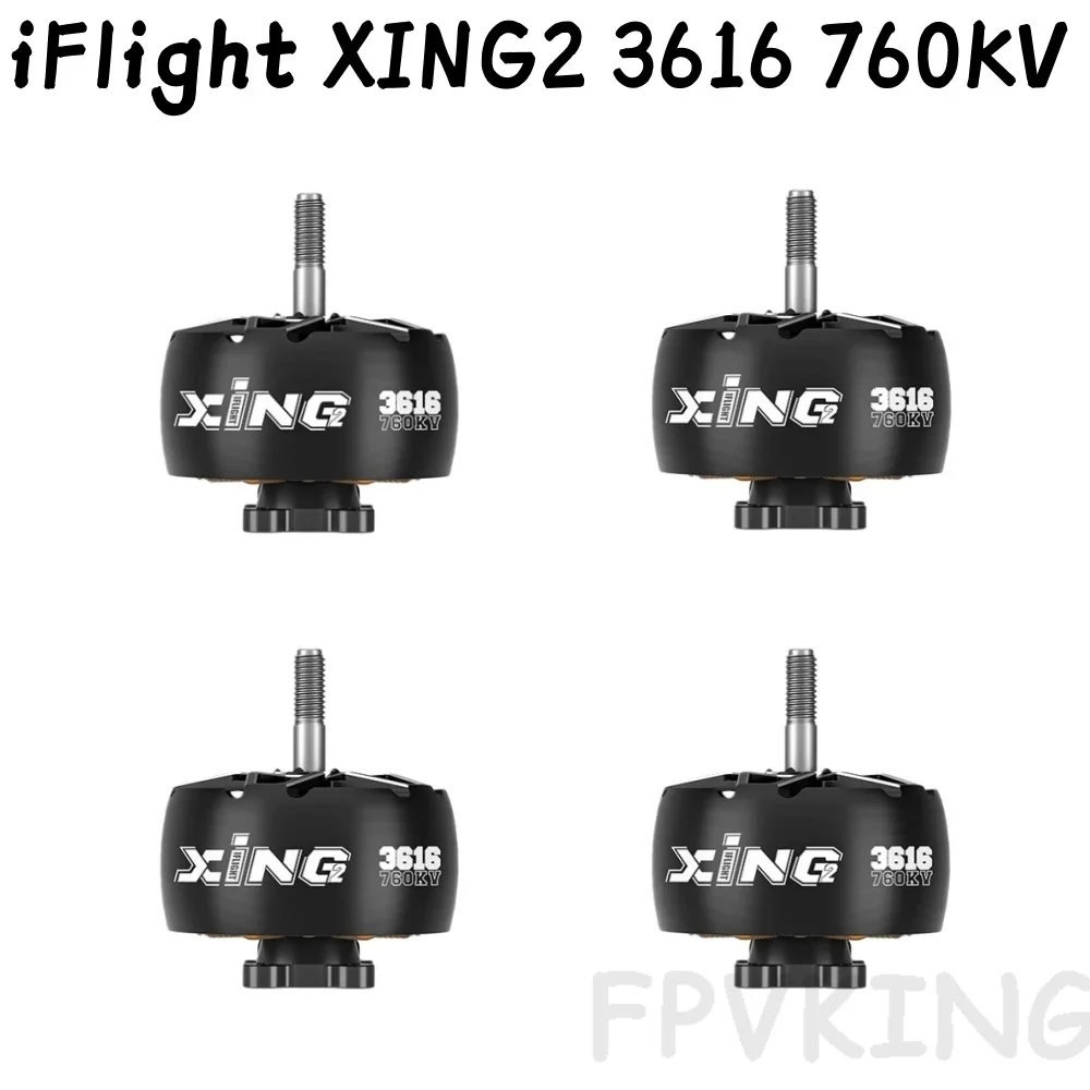 SkyDEliFlight XING2 3616 760KV High Torque Cinelifter Brushless Motor 5mm Shaft 16AWG for FPV Drone Parts