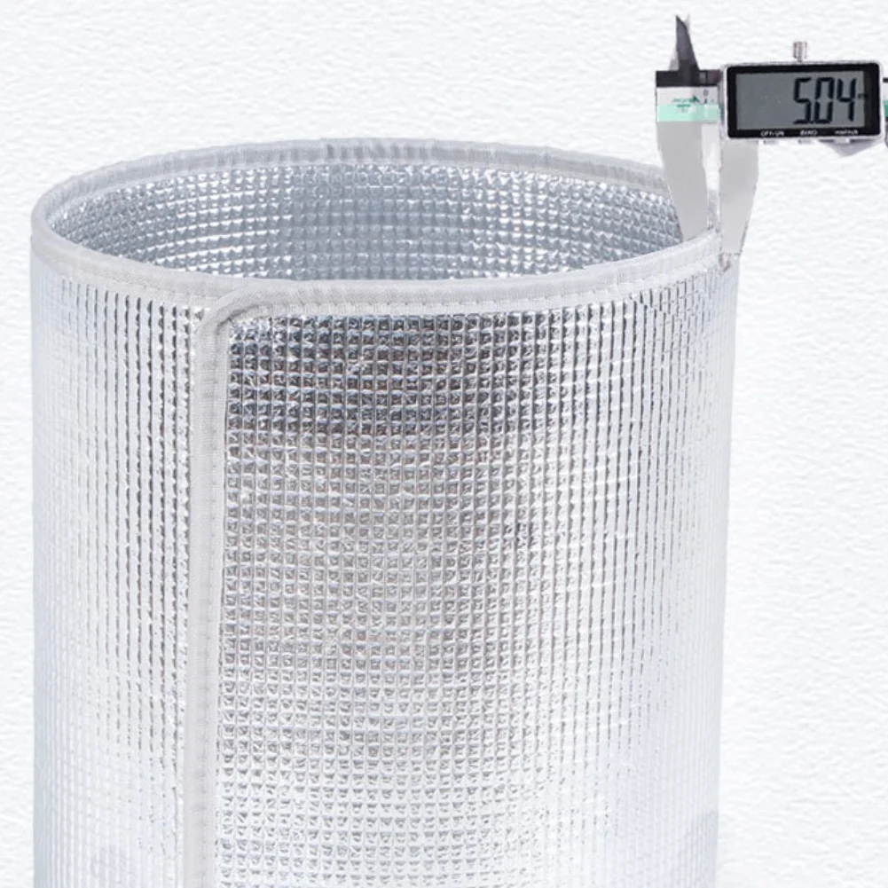 Double Layer Pot Covers 5 Pieces with Insulation Film to Shield Plants from Frost and Maintain Heat in Pot Containers