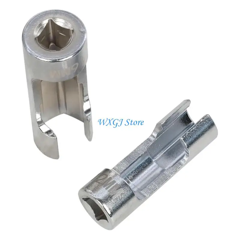 

37JE Hexagonal Wrench Set 8mm to 22mm Suitablefor DIY Car Fixes and Professional Fuels Line Oxygen Sensors Removal