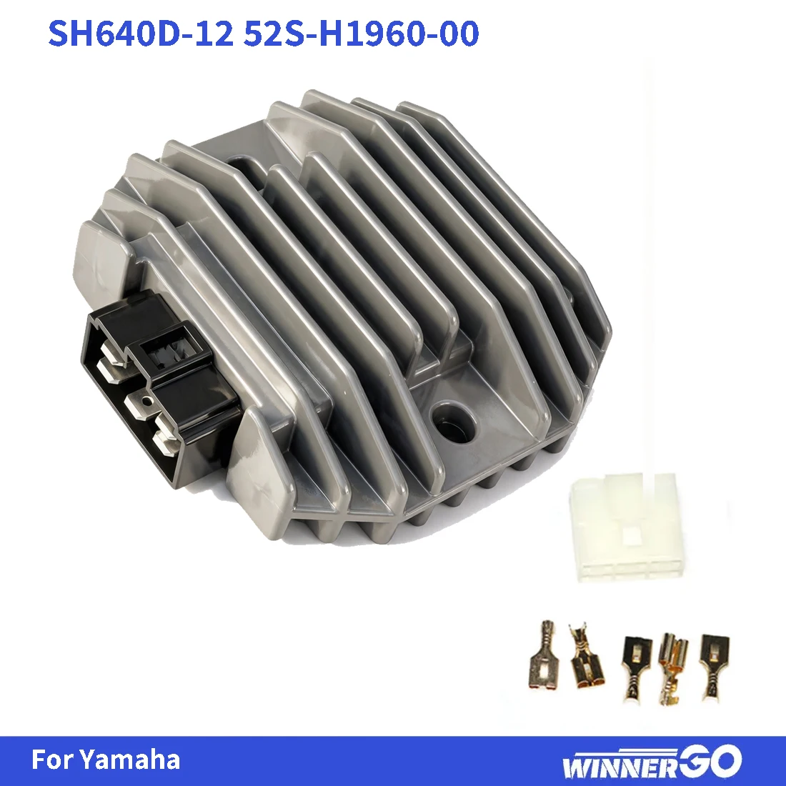 52S-H1960-00 Motorcycle Regulator Rectifier For Yamaha HW125 HW151 Xenter XC125R Majesty XC155 SMAX 2012 2014 2015-2017 SH640D12