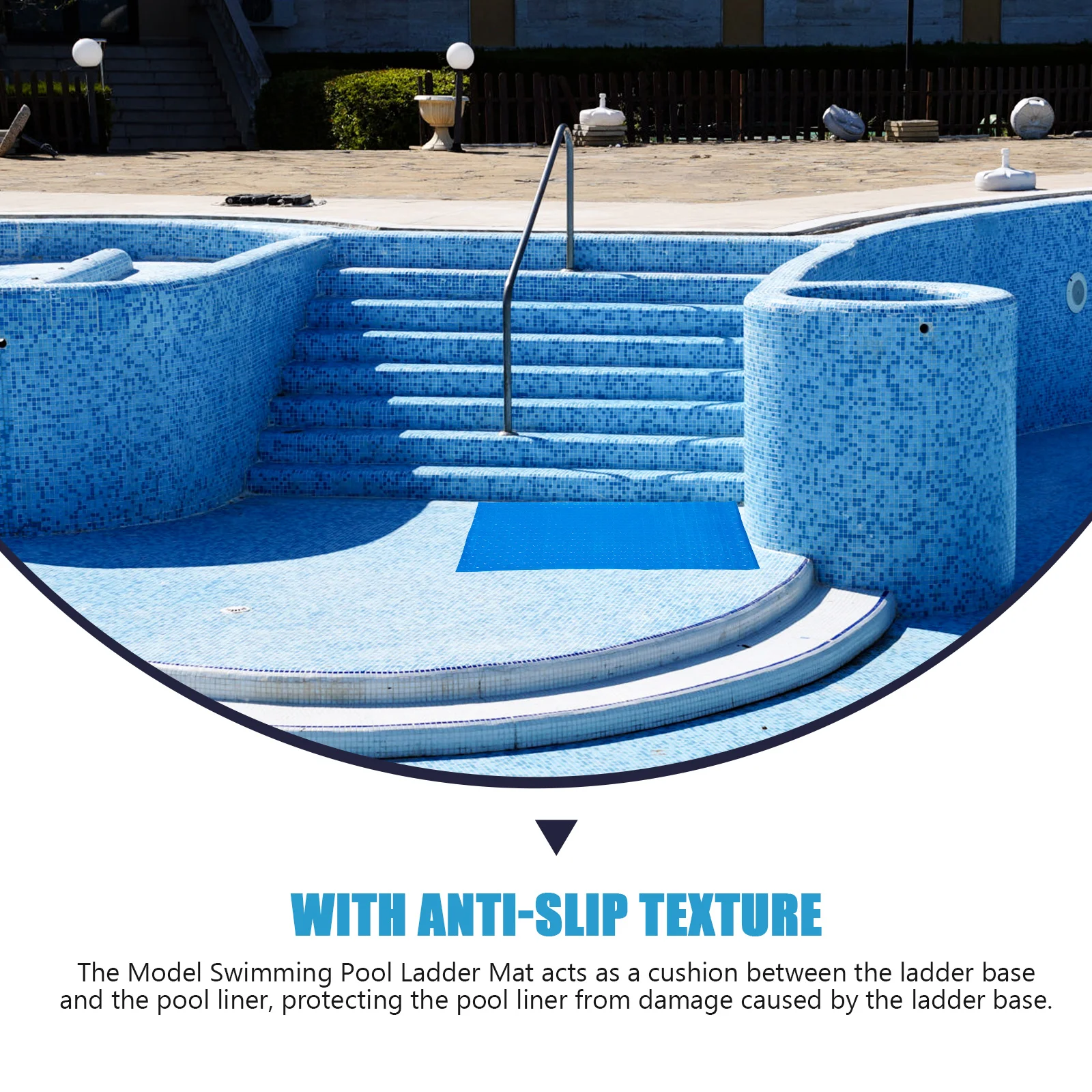 

Premium Anti-Slip Rubber Protective Cushion For Swimming Non-Slip For Bathroom Use Safe Long-Lasting Protection Swimming