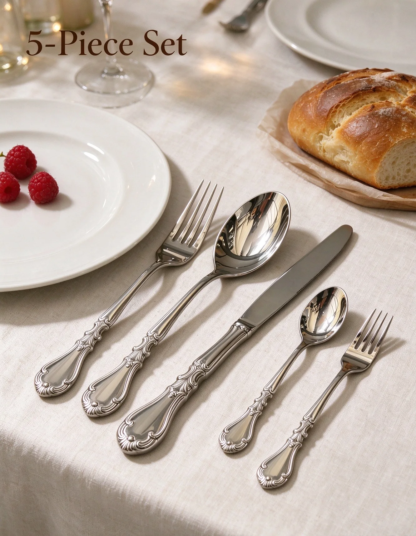 Palace Handle Cutlery Set 5