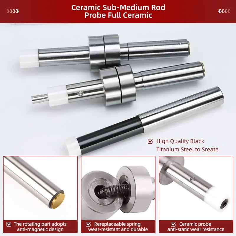 Imagem -05 - Cnc Mechanical Edge Finder Ferramenta de Medição Manual Corte de Perfuração Teste Coordenada mm 10 mm Origem bb