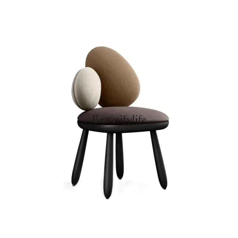 3-كرسي فردي من العصور الوسطى خفيف فاخر بواسطة حقيبة ناعمة كرسي مكتب شخصي