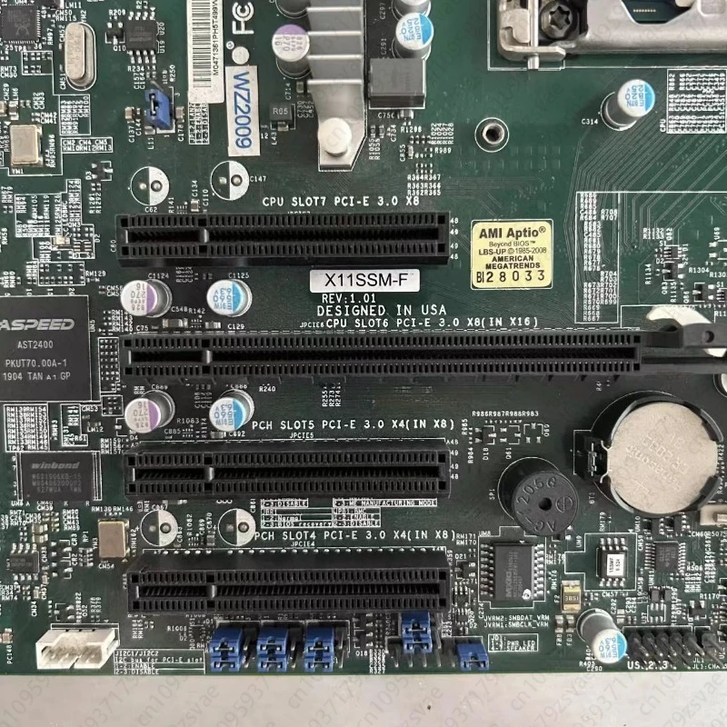 X11SSH-F Single-socket Motherboard X11SSH-LN4F C236 Chip E3-v5/v6 M.2 DDR4 U