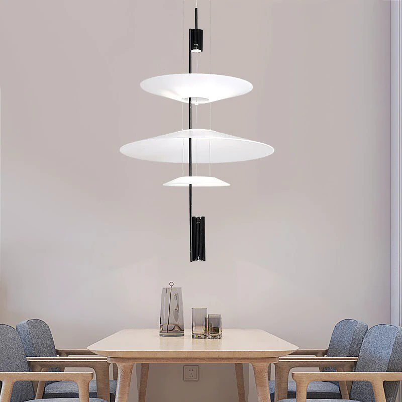 

Shadow Umbrella shape Modern Pendant Light led light for room white hanging lamp living room decoration bedroom light fixture