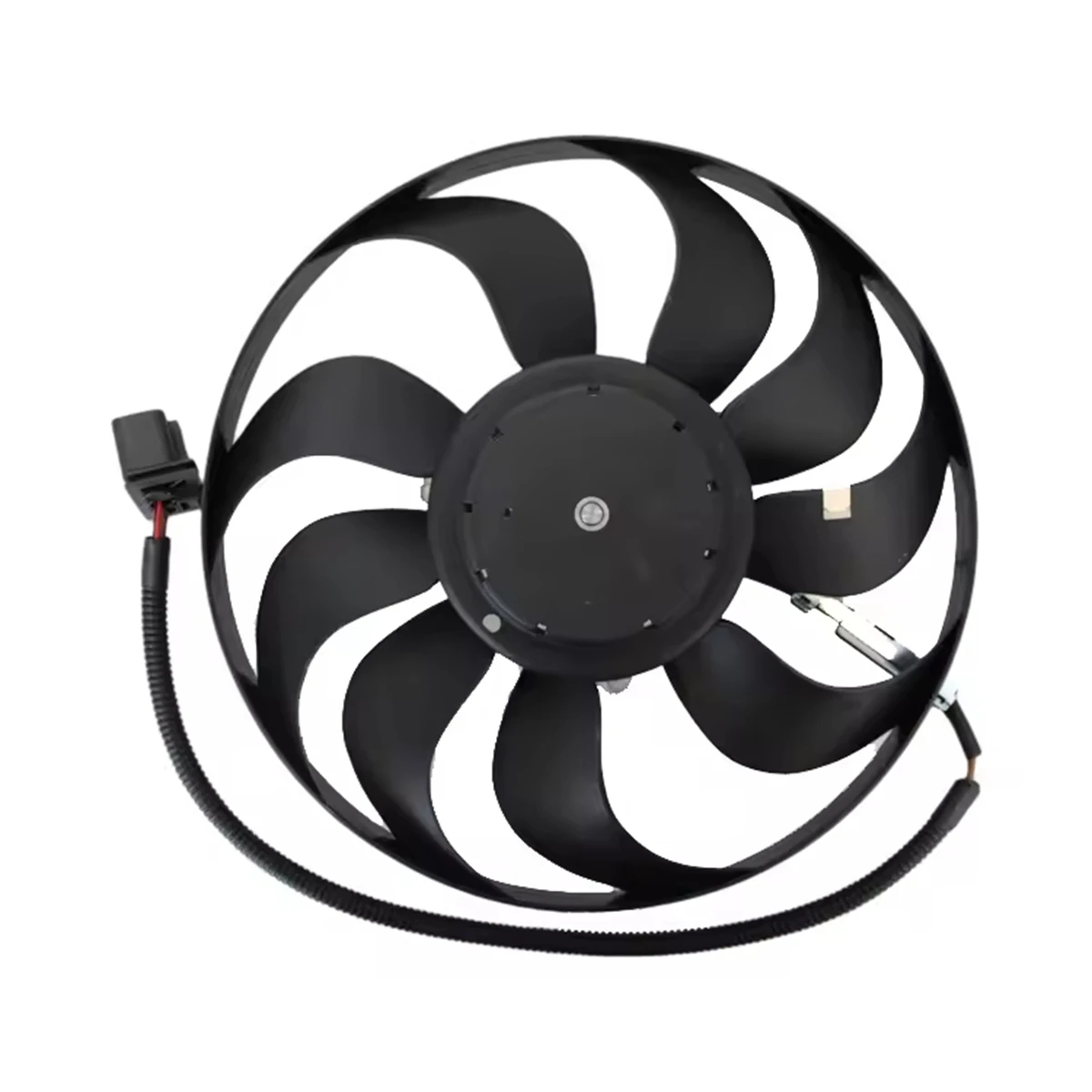 

Automotive radiator cooling fan OE 6QD959455B 1J0959455P automotive parts for Volkswagen olo(manual/secondary fan) two-wire