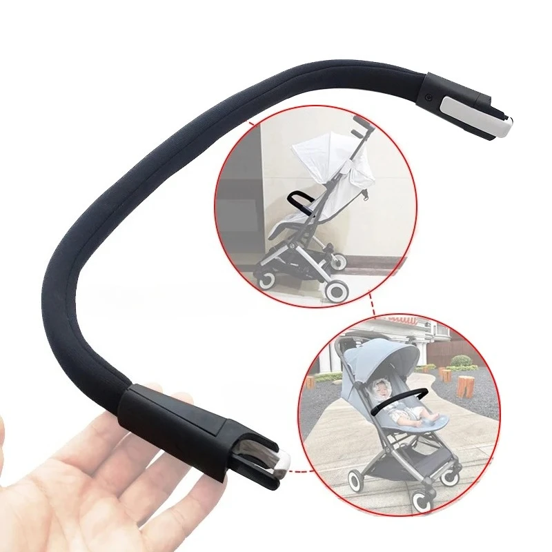 

Universal Stroller Bumper Bar Foldable Armrest Accessory For Travel
