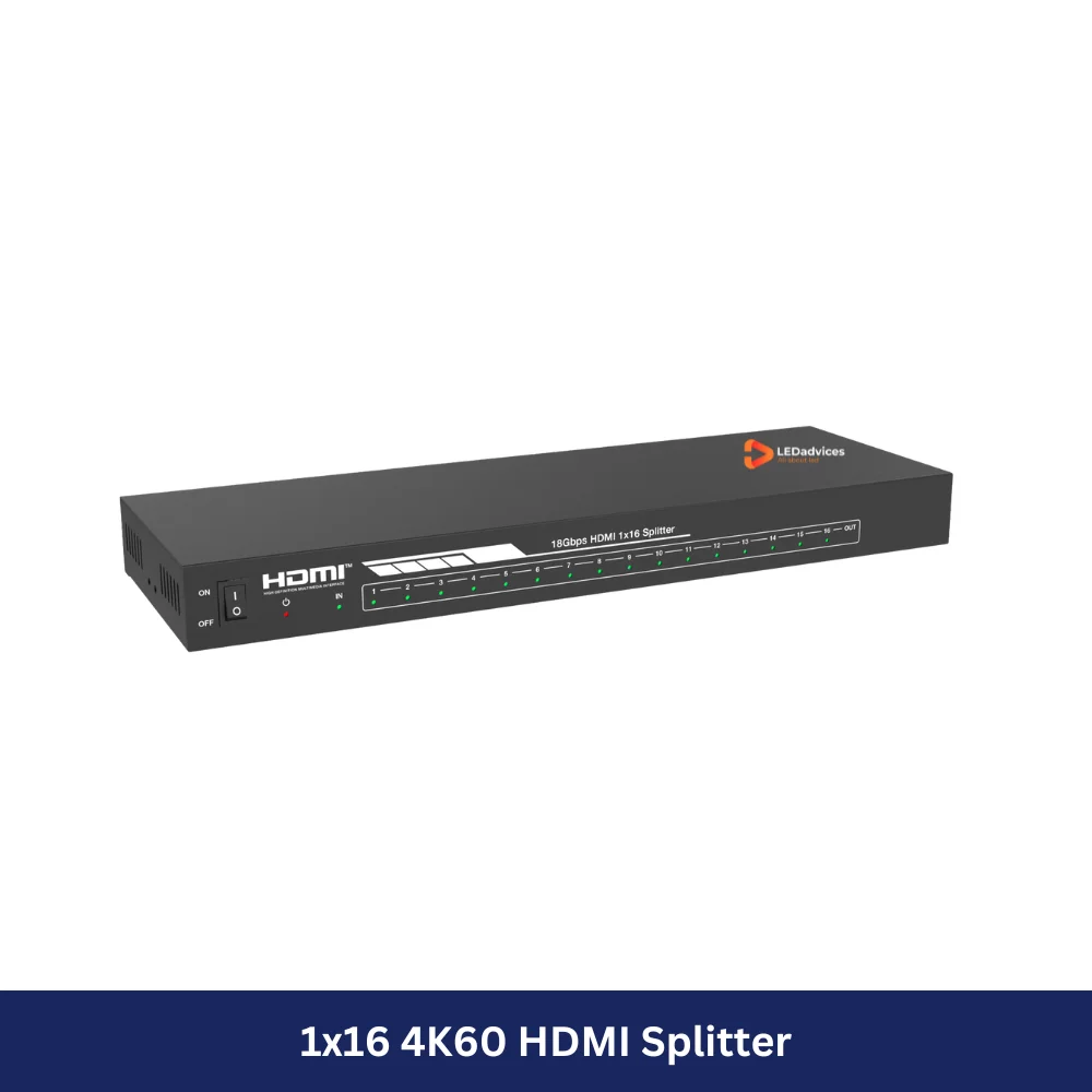 

Разветвитель HDMI 4K60 1x2 1x4 1x8 1x16 HDMI 2.0b HDCP2.2 18 Гбит/с 4:4:4 HDR 3D UHD видеораспределитель для ТВ-монитора, проектора
