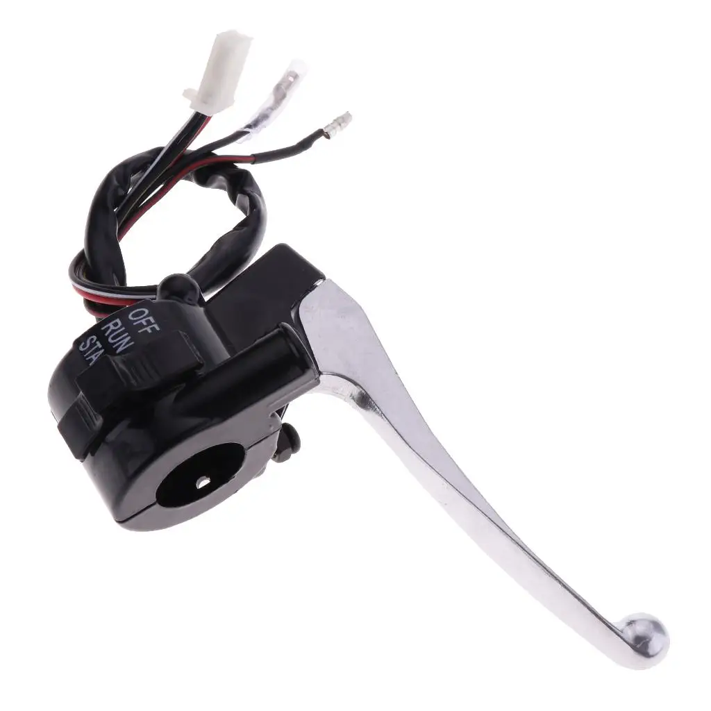 

Right Side Throttle Start Kill Switch Brake Lever compatible