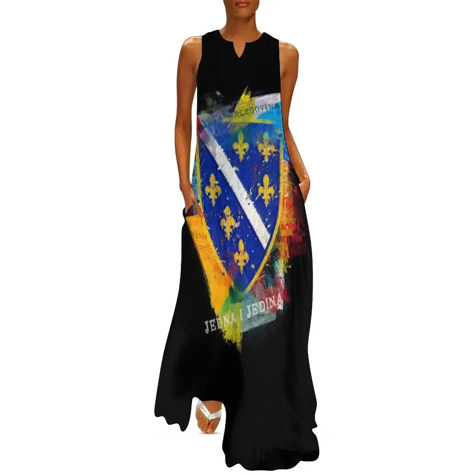

Bosnian Coat Of Arms - For All Bosnians Long Dress clothing women summer 2025 prom dresses clothes for women Dress