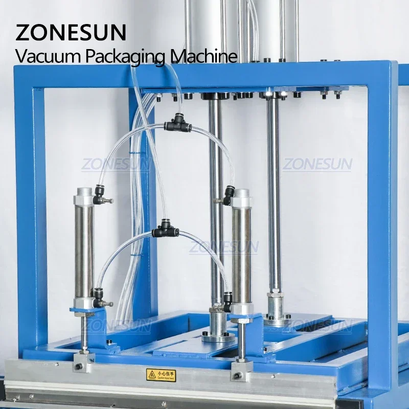 ZONESUN ZS-XD600 الحقيبة فراغ آلة ختم الحزمة الحرارية المصنعين آلة تعبئة الأكياس البلاستيكية شبه الأوتوماتيكية