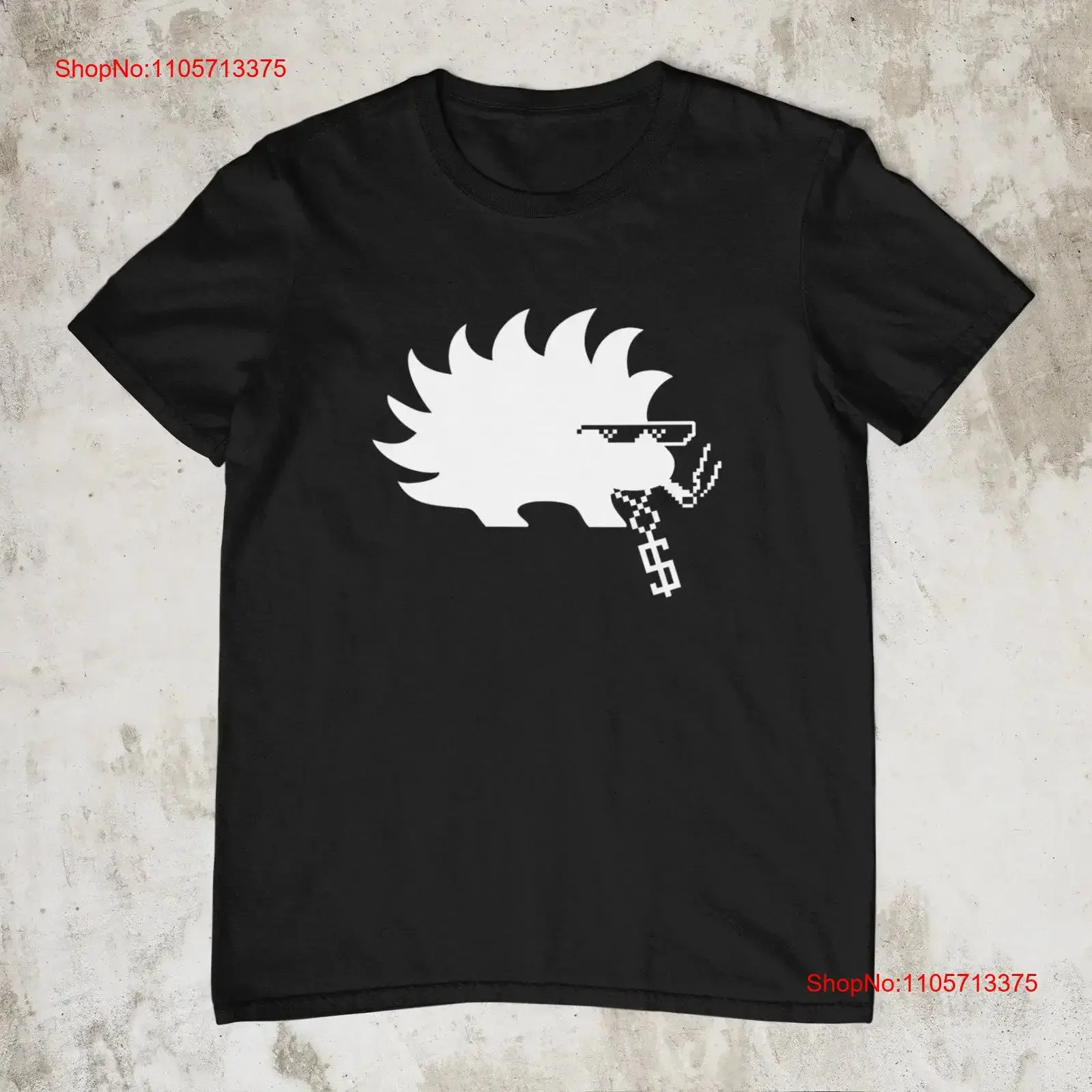Agorist libertarian meme thug life shirt que qué pa no jodan vintage Washed fashion Versatile Comfortable Breathable Casual