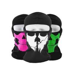 New Tactical Full Face Skeleton Ghost Skull CS Face Mask Hood Biker Halloween Props Balaclava