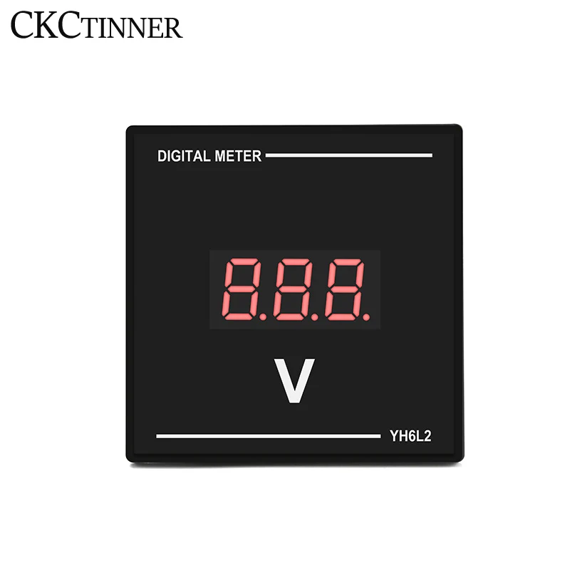 6L2/99T1 Digital Voltammeter Ammeter AC 50-500V Voltage Tester 220V 380V