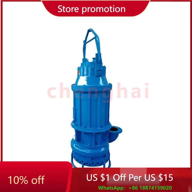 

220 В River Gold Dredge Гидравлический центробежный грязевой насос Гидравлический насос для суспензии Погружной водяной насос для суспензии