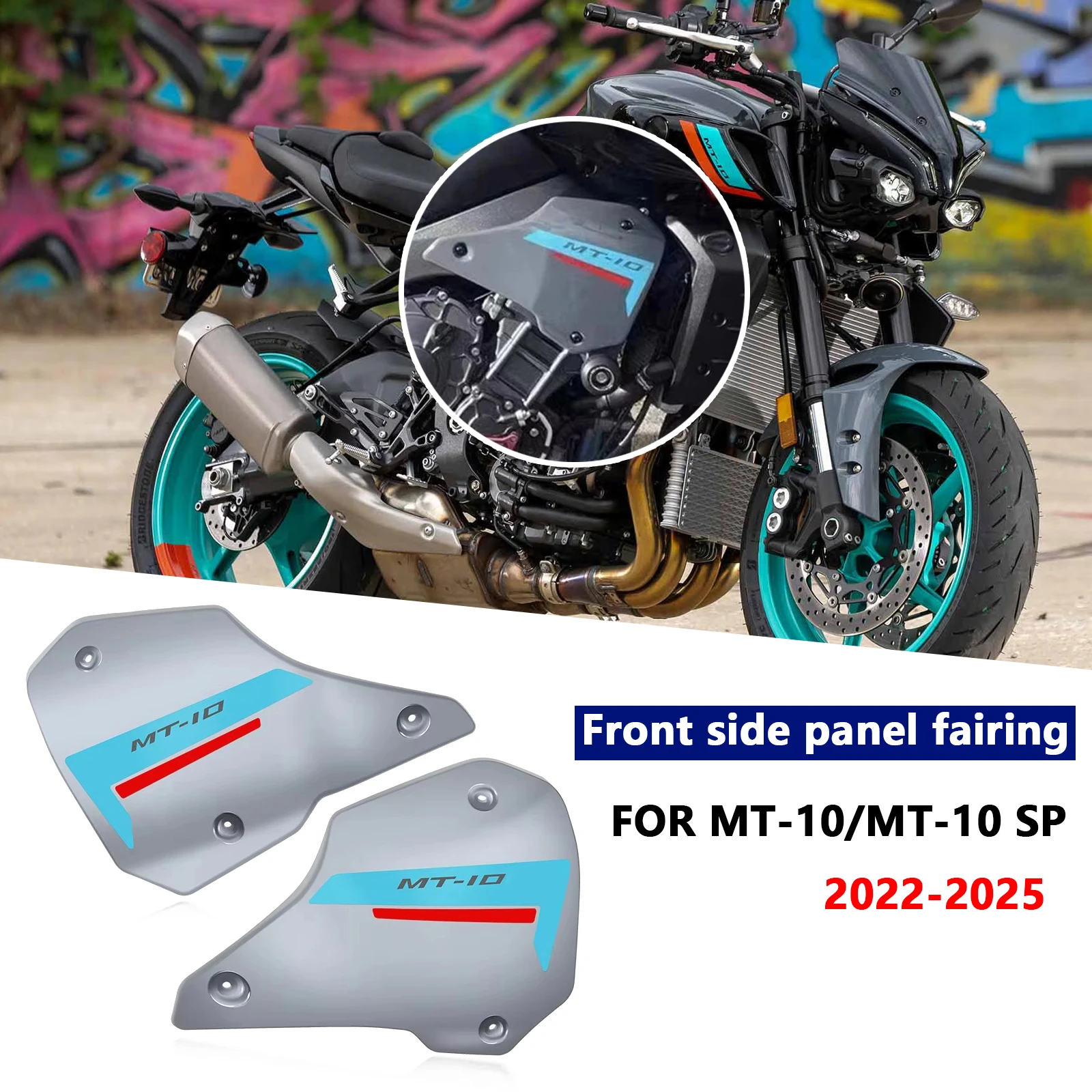 

For MT 10 mt10 sp 2022-2025 motorcycle accessories front filler panel side panel cover frame fairing decorative deflector