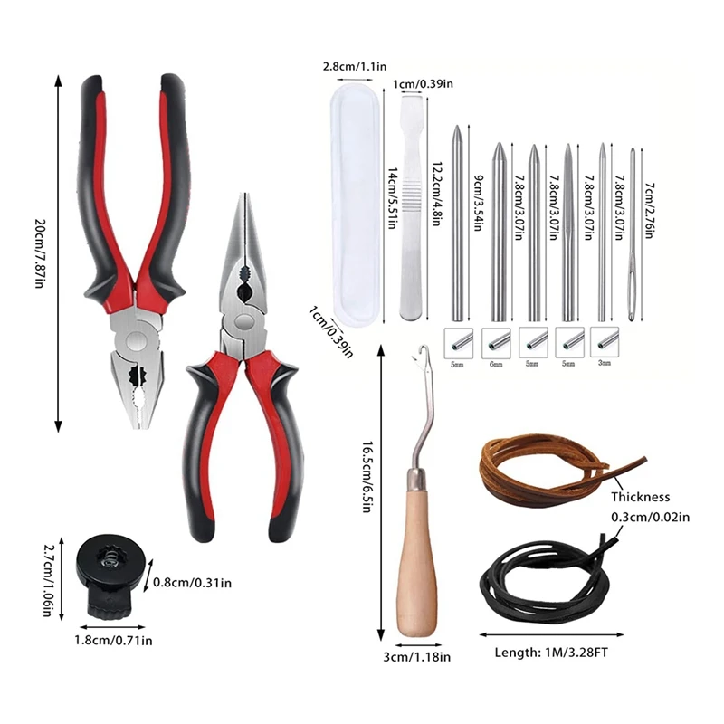 Kit di Relacing per guanti per Softball da Baseball, accessori guanti Kit di riparazione per la cura dei guanti Cutter Glove Locks strumenti di