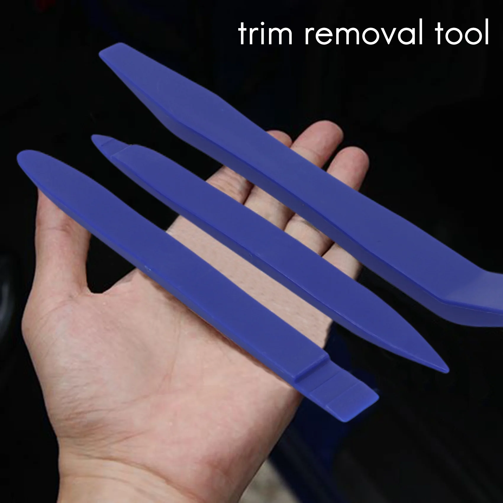 자동 트림 및 제거 도구 키트-자동차 대시보드 라디오 오디오 설치 도구용 패널 제거 도구 4개