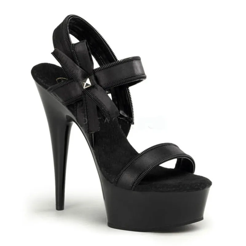 The sexy queen's favorite shoes sandals during 15 centimeters high heel shoes model stage women's shoes