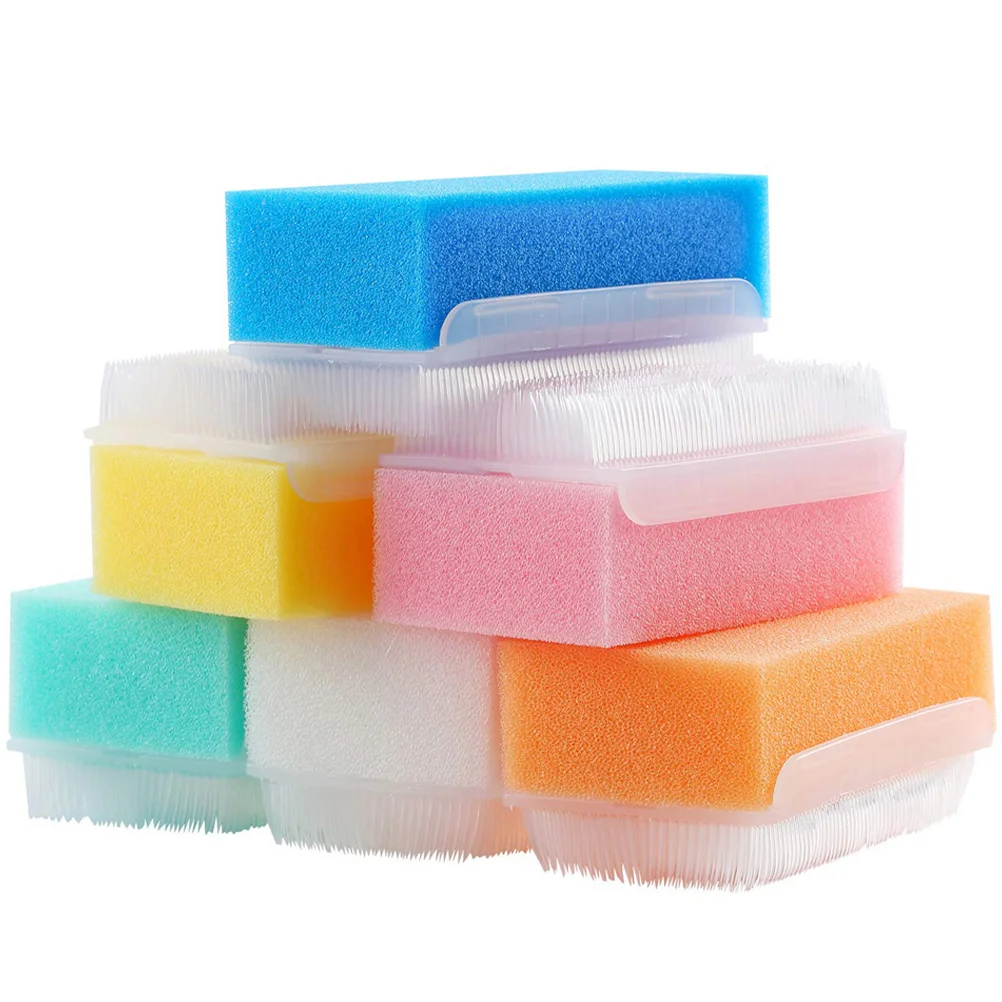 

Infant Bath Sponge Baby Sponges for Newborns Sensory Brush Essential Wheat Bags Microwavable Neck and Shoulder Hair