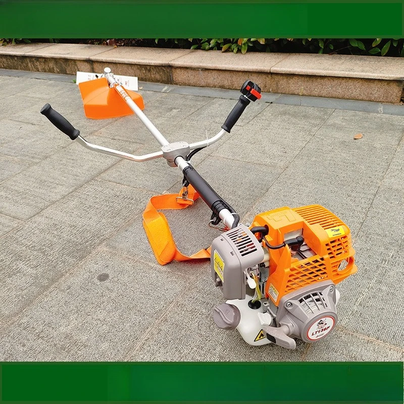 4-stroke side-mounted lawn mower, pure  knapsack brush cutter, lawn mower, weed eater