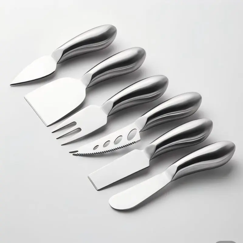 Stainless Steel Butter Cutter Cheese Jam Spreaders Wipe Cream Cutter Utensil Multifunction Butter BreadKnife Kitchen Gadget image 4