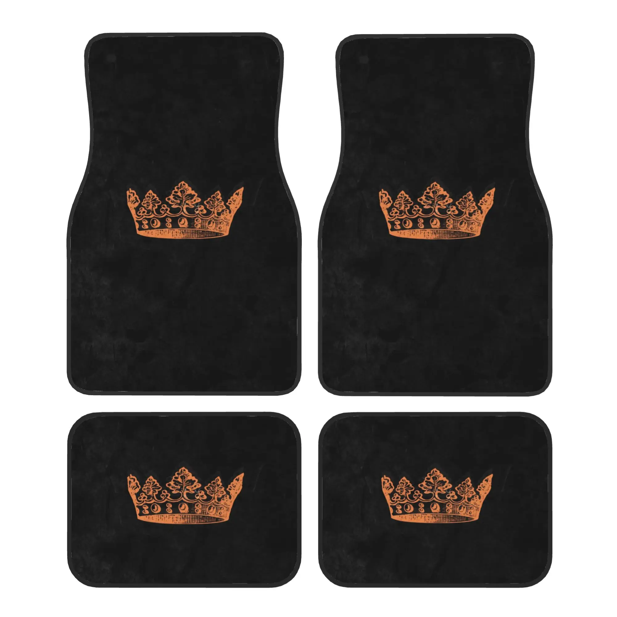 4pcs, Car Floor Mats With Exquisite Design And Iconic Mechanical Car Theme, Perfect For Cars, Trucks, And SUVs, Durable And Easy