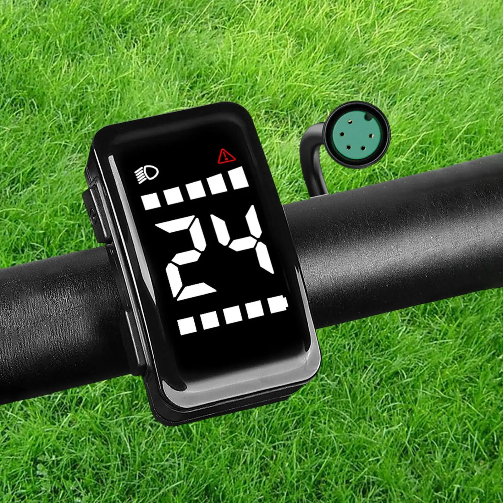 

Electric Bike Display Control Panel with Connector for Electric Bicycle