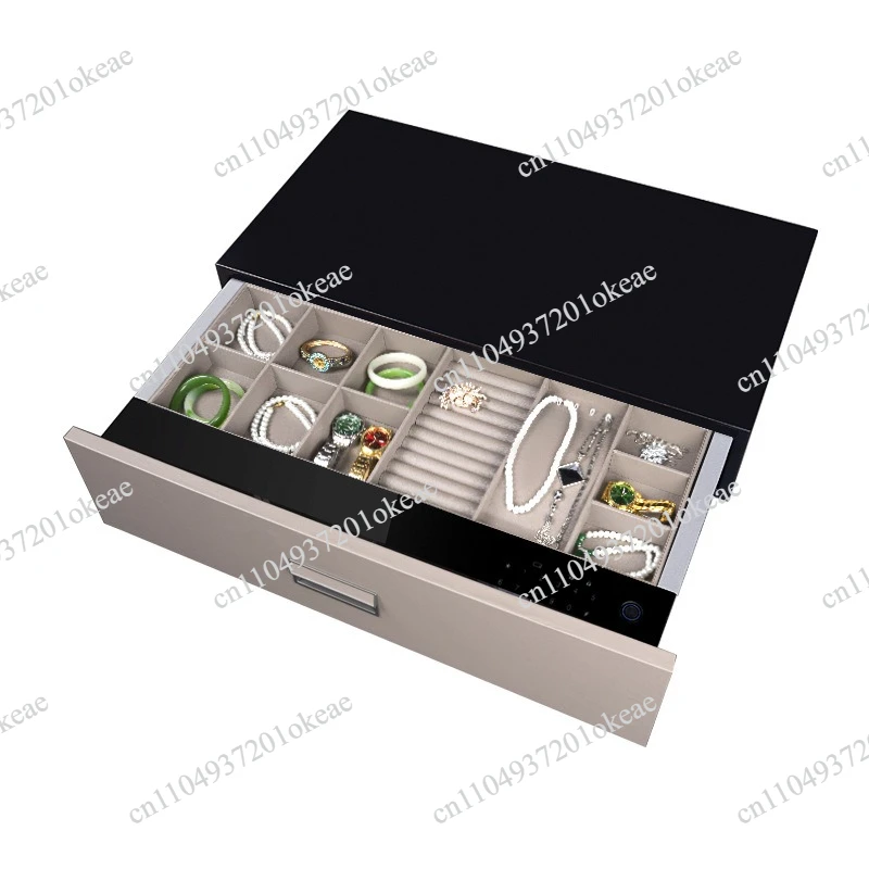 Password drawer safe anti-theft invisible drawer safe household embedded jewelry box