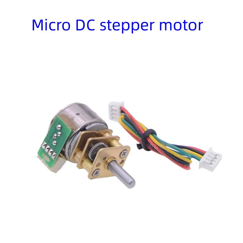 GA12BY15 Micro DC Stepper Motor Metal Gear Mini Estrutura DC5V Motor De Baixa Velocidade