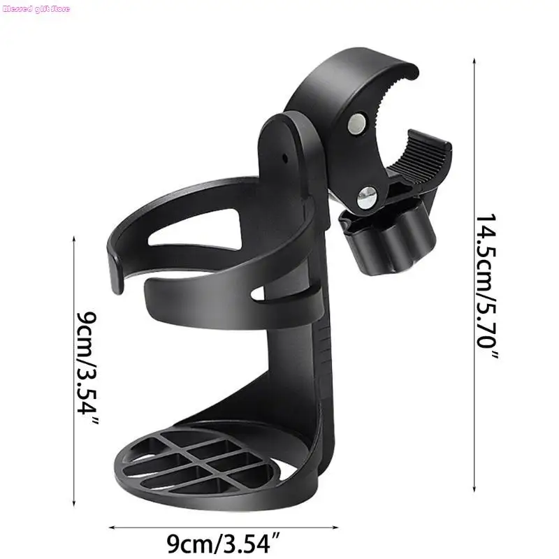 D0JC Baby Stroller Water Cup Holder Children Bottle Holder Quick Release Bottle Stand