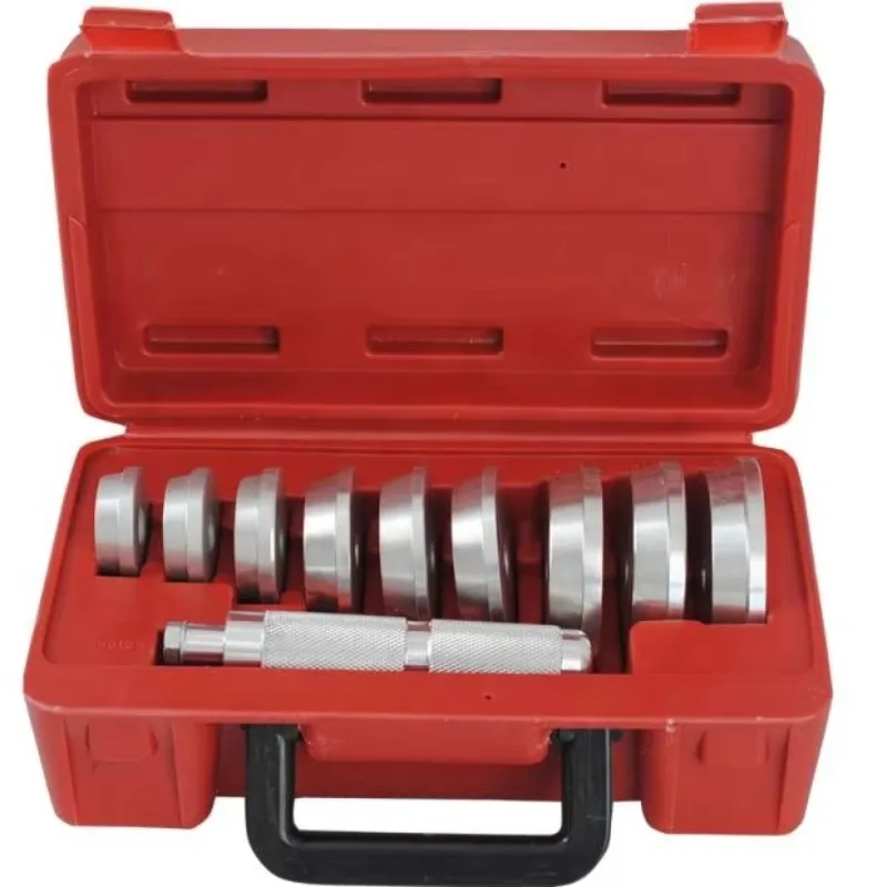 

10 шт. инструмент для установки подшипника колеса, инструмент для запрессовки масляного уплотнения подшипника с резиновой втулкой