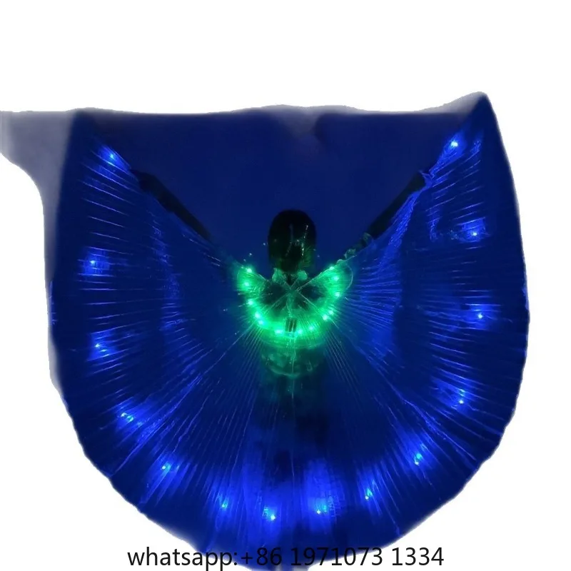 Children's Symphony Wings Dance Props LED Luminous Cloak 360 Degree Fluorescence Multicolored Performance Symphony Luminous