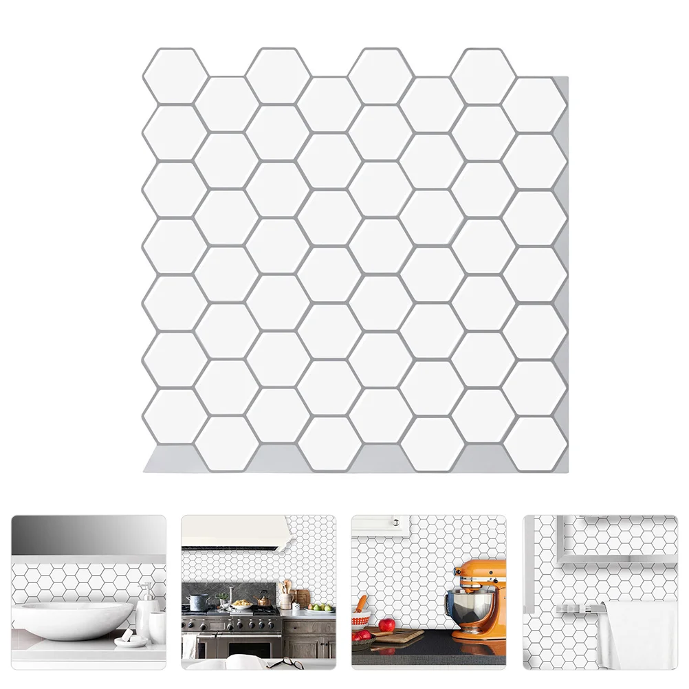 

Honeycomb Wall Stickers Decal Background Decoration Removable Wallpaper
