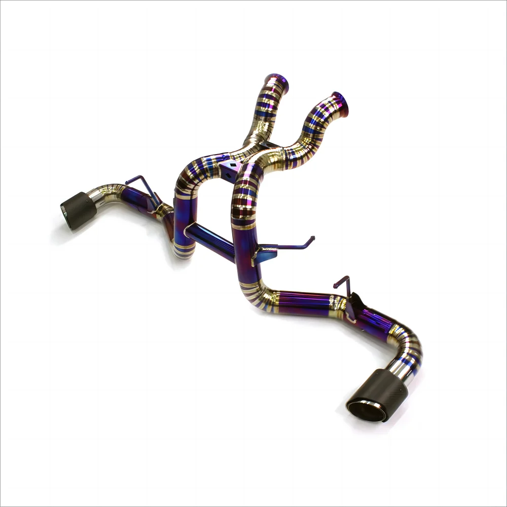 Sale Titanium Alloy Catback Exhaust System For 570s Burnt Blue Muffler Pipe Downpipe Type Car Model Specific