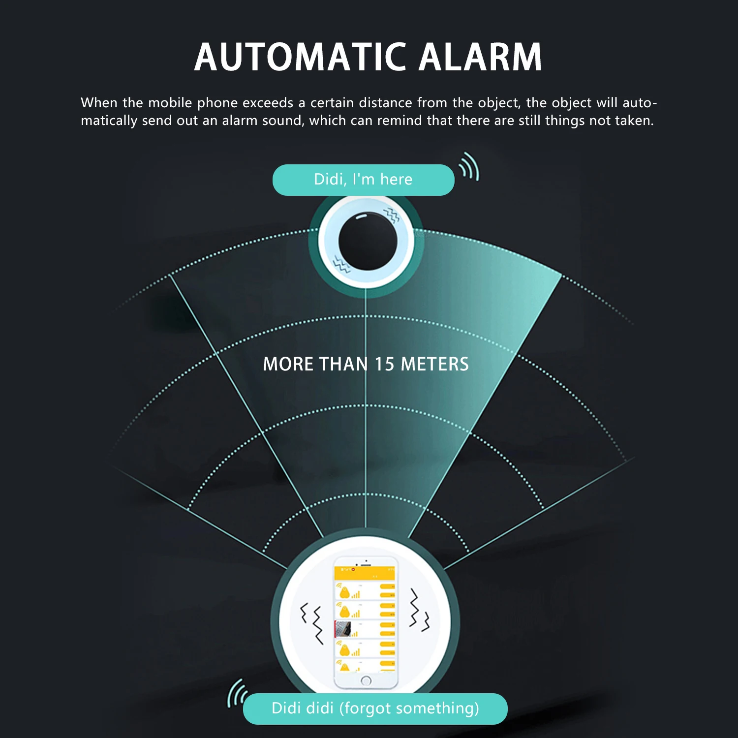 Mini A Set of 3 PCS Color GPS Tracker For Pets Kids Track Device Locator Easy To Carry With Free Online APP