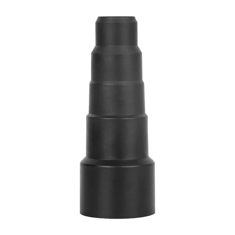 Vacuum Attachment Adapter 50/42/34/30/23Mm Black Soft Rubber Round Suction Hose Converter Dry Wet Use