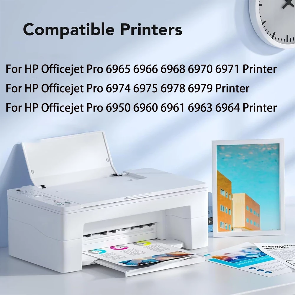 903XL 903 Compatible Ink Cartridge for HP Officejet 6950 6951 OfficeJet Pro 6960 6970 6974 Printer for HP 903xl view 2