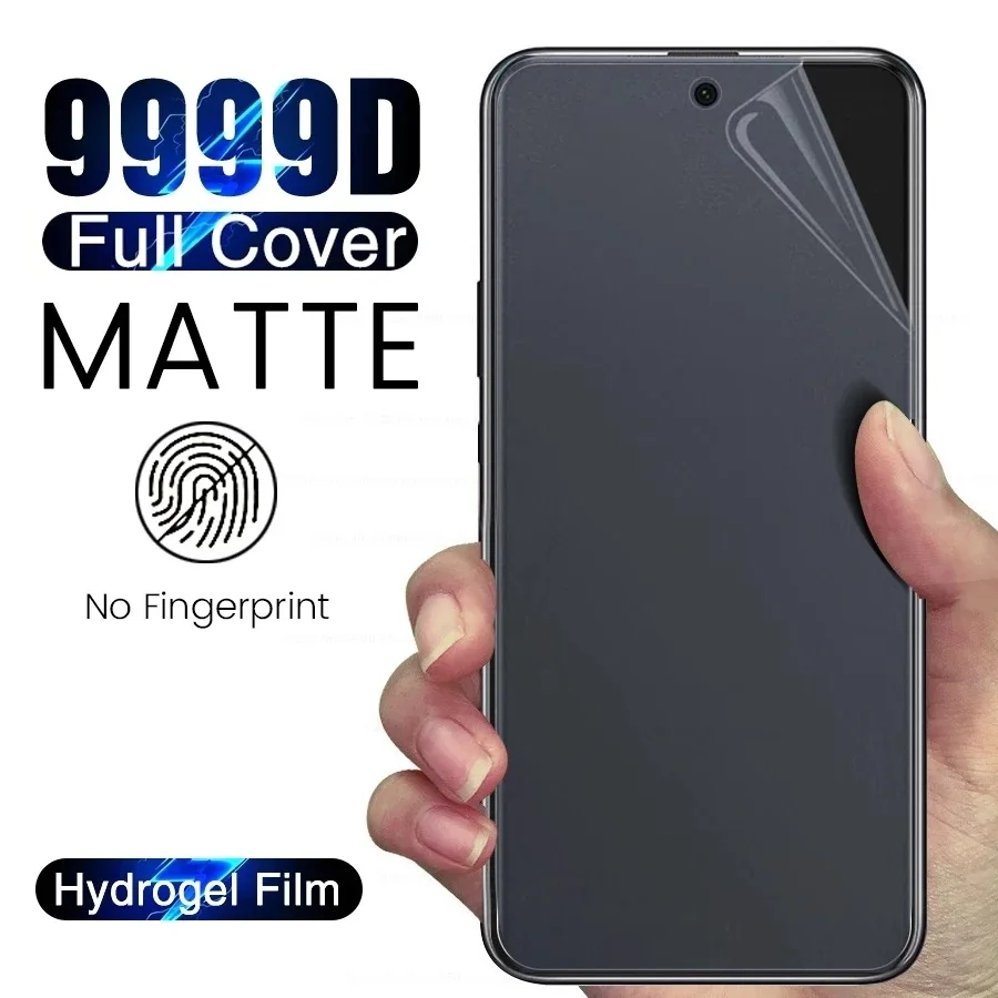 Screen Protectors 10000D Matte Film Protective Cover for IPhone 8 7 11 12 13 Plus Pro Max Mini XS XR X Film Not Glass