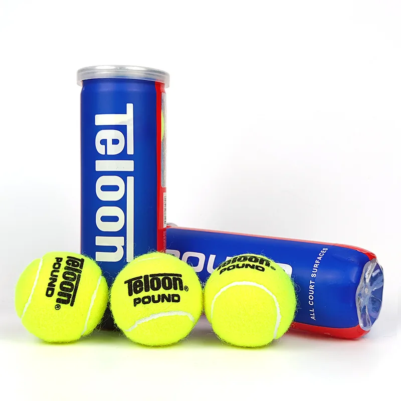 15pcs Teloon tennis balls bound-P3-2 canned anti-air pressure foot P3 high elastic professional game ball 5tubes