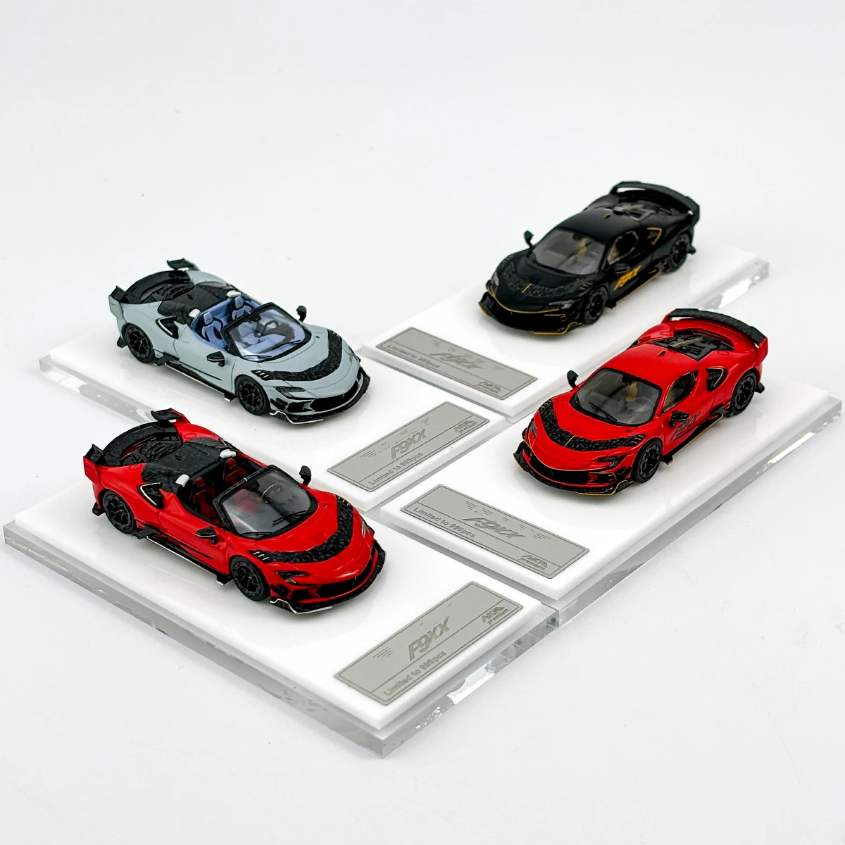 HKM 1:64 Mansory SF90 F9XX diecast model car