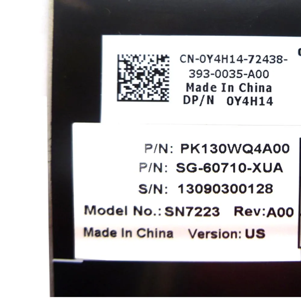 US Laptop Keyboard For DELL For Latitude E5440 0Y4H14 Y4H14 PK130WQ4A0 SN72230 SG-60710-XUA Without Backlit&Pointing New image 4