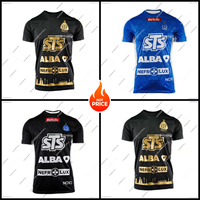 24-25 Summer Men_Boy Sports T-shirt Ruch Chorzow Match Jersey Polish Football Fans Special Football Jersey Kit